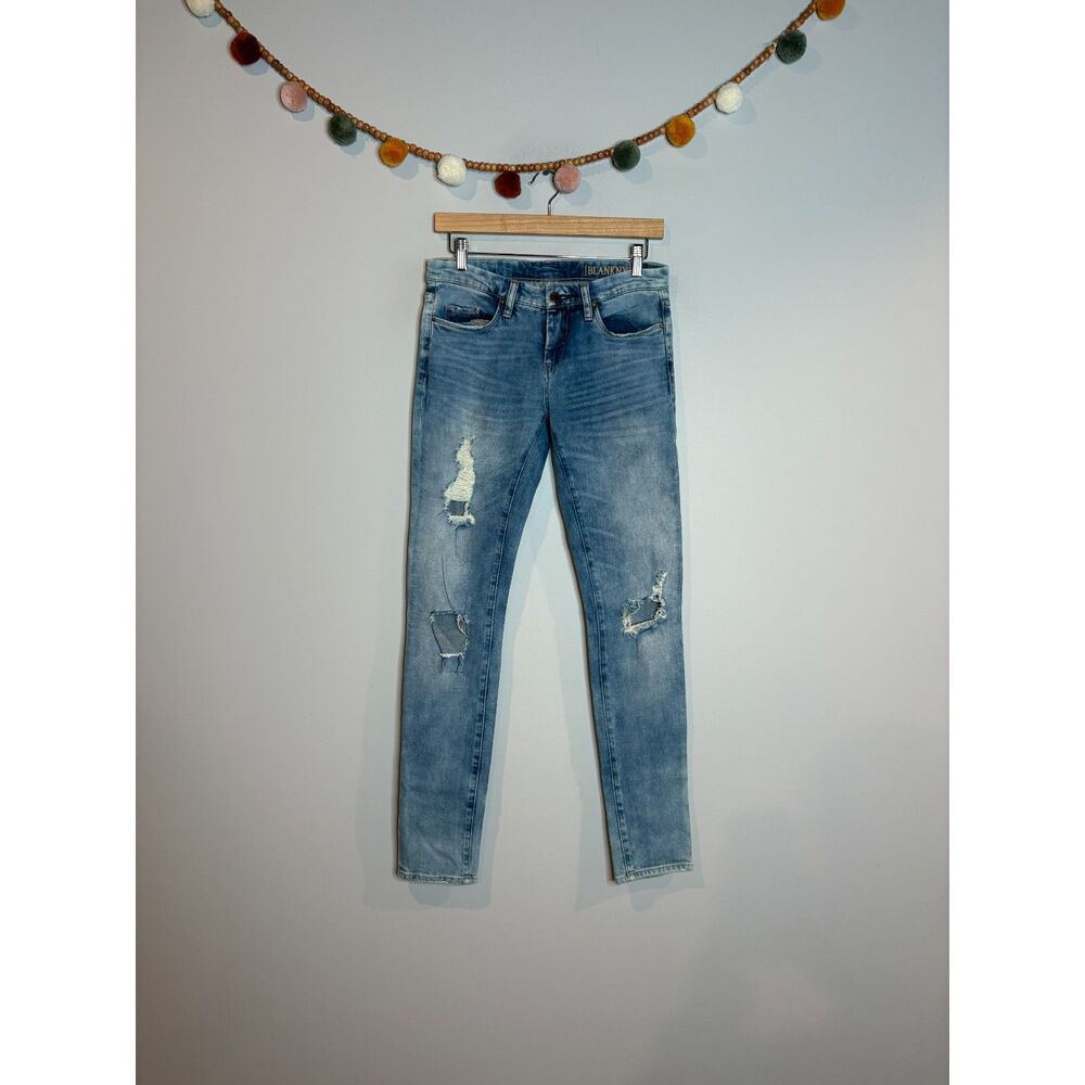 Blank NYC acid wash skinny jeans